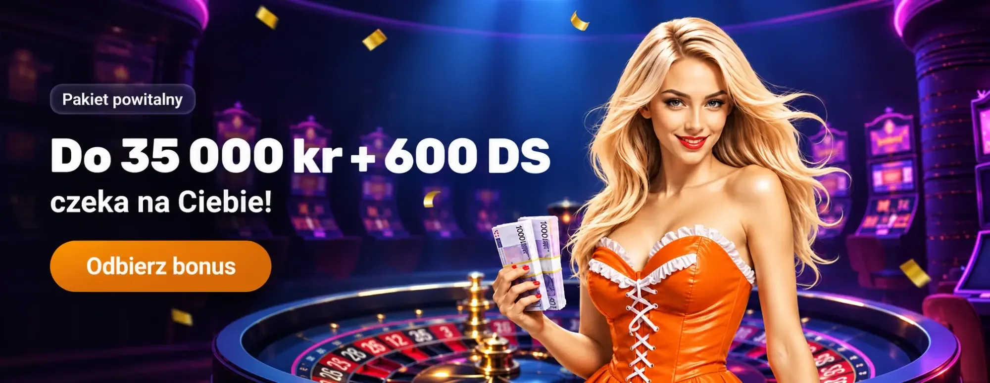 Registreringsskjema for ny konto hos Vox casino